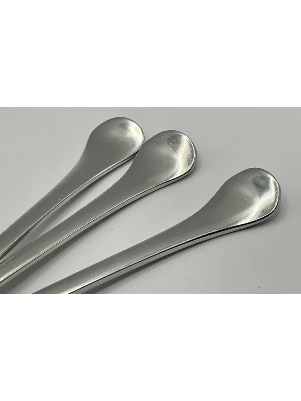 (3) Dansk KOBENHAVEN II 18/10 Stainless Glossy China Salad Fork Lot ~ 7 5/8”